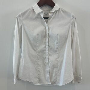 Charter Club White Button Down Shirt